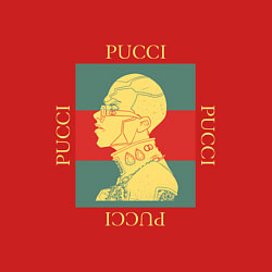 Свитшот хлопковый мужской PUCCI GOLD ПУЧЧИ ЗОЛОТО, цвет: красный — фото 2