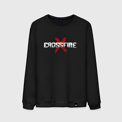 Мужской свитшот CROSSFIREX ЛОГО ОРИГИНАЛЬНЫЙ