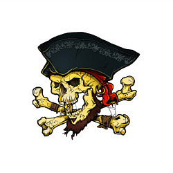 Свитшот хлопковый мужской Skull Cap, цвет: белый — фото 2