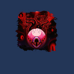 Свитшот хлопковый мужской Eye of Cthulhu, цвет: тёмно-синий — фото 2