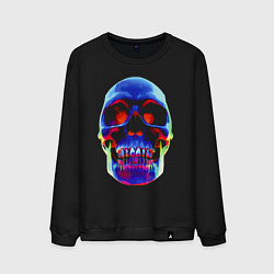 Мужской свитшот Cool neon skull