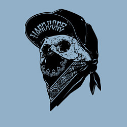 Свитшот хлопковый мужской Hardcore alive!, цвет: мягкое небо — фото 2