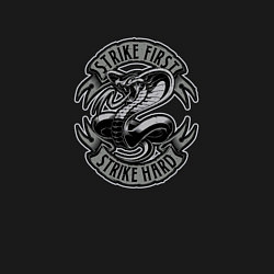 Свитшот хлопковый мужской Cobra Kai Logo, цвет: черный — фото 2