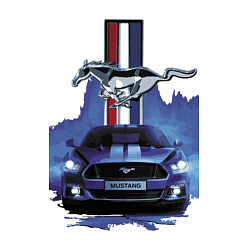 Свитшот хлопковый мужской Mustang - лучший среди равных!, цвет: белый — фото 2