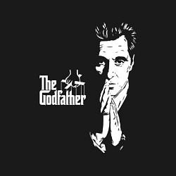 Свитшот хлопковый мужской Крёстный отец Logo, цвет: черный — фото 2