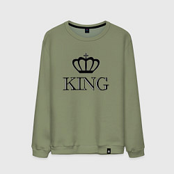 Мужской свитшот KING Парные Король