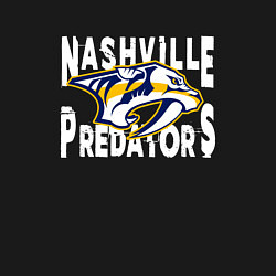 Свитшот хлопковый мужской Nashville Predators, Нэшвилл Предаторз, цвет: черный — фото 2