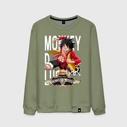 Мужской свитшот One Piece Monkey Большой Куш Манки