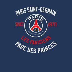 Свитшот хлопковый мужской PARIS SAINT - GERMAIN ПСЖ ФУТБОЛ, цвет: тёмно-синий — фото 2