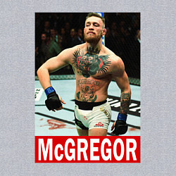 Свитшот хлопковый мужской Конор МакГрегор McGregor, цвет: меланж — фото 2