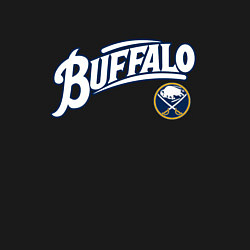 Свитшот хлопковый мужской Баффало Сейберз , Buffalo Sabres, цвет: черный — фото 2