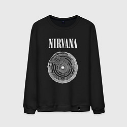 Мужской свитшот Nirvana Нирвана Круги ада