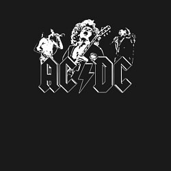 Свитшот хлопковый мужской ACDC Группа, цвет: черный — фото 2