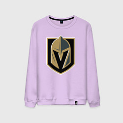 Свитшот хлопковый мужской Vegas Golden Knights , Вегас Голден Найтс, цвет: лаванда