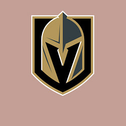 Свитшот хлопковый мужской Vegas Golden Knights , Вегас Голден Найтс, цвет: пыльно-розовый — фото 2