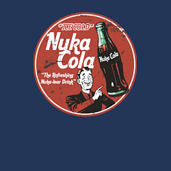 Свитшот хлопковый мужской Nuka Cola Ice Cold Retro, цвет: тёмно-синий — фото 2