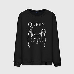 Мужской свитшот Queen Рок кот