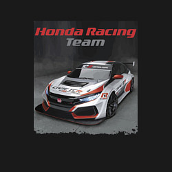 Свитшот хлопковый мужской Honda Motorsport Racing Team, цвет: черный — фото 2