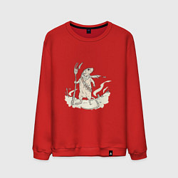 Мужской свитшот Мышь в пустоши