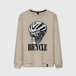 Мужской свитшот Bicycle Skull