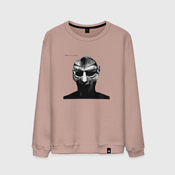 Свитшот хлопковый мужской Madvillainy, цвет: пыльно-розовый