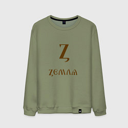 Мужской свитшот Буква кириллицы Z- земля
