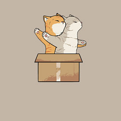 Свитшот хлопковый мужской Catanic, цвет: миндальный — фото 2