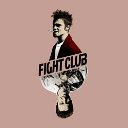 Свитшот хлопковый мужской Fight Сlub, цвет: пыльно-розовый — фото 2