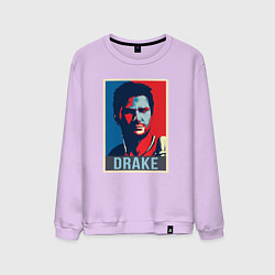 Свитшот хлопковый мужской Uncharted Drake, цвет: лаванда