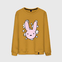 Мужской свитшот Bad Bunny Floral Bunny