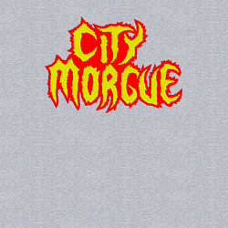 Свитшот хлопковый мужской ZillaKami x SosMula City Morgue - Logo, цвет: меланж — фото 2