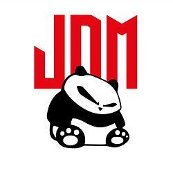 Свитшот хлопковый мужской JDM Panda Japan Симпатяга, цвет: белый — фото 2