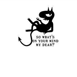 Свитшот хлопковый мужской Disenchantment matt groening, цвет: белый — фото 2