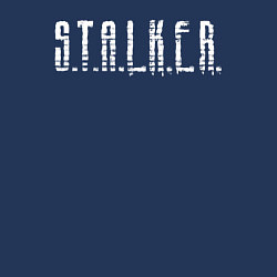 Свитшот хлопковый мужской S T A L K E R - Logo, цвет: тёмно-синий — фото 2