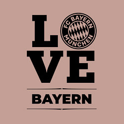 Свитшот хлопковый мужской Bayern Love Классика, цвет: пыльно-розовый — фото 2