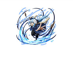 Свитшот хлопковый мужской Летящая Римуру, цвет: белый — фото 2