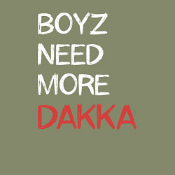 Свитшот хлопковый мужской Бойзам надо больше ДАККИ, цвет: авокадо — фото 2