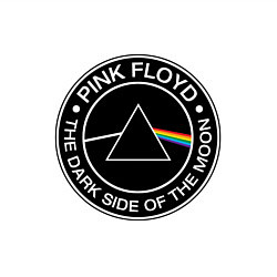 Свитшот хлопковый мужской PINK FLOYD THE DARK SIDE OF THE MOON, цвет: белый — фото 2