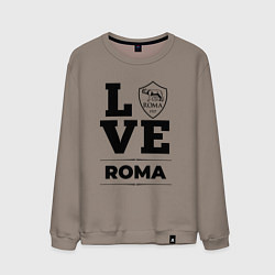 Свитшот хлопковый мужской Roma Love Классика, цвет: утренний латте