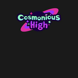 Свитшот хлопковый мужской Cosmonious High Logo, цвет: черный — фото 2