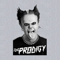 Свитшот хлопковый мужской The Prodigy - firestarter, цвет: меланж — фото 2