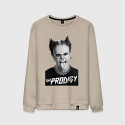 Свитшот хлопковый мужской The Prodigy - firestarter, цвет: миндальный