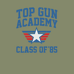 Свитшот хлопковый мужской TOP GUN Academy Class of 85, цвет: авокадо — фото 2