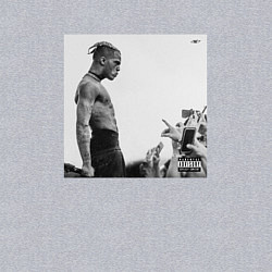 Свитшот хлопковый мужской XXXTentacion Look At Me: The Album, цвет: меланж — фото 2