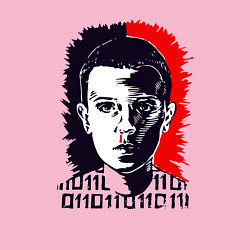 Свитшот хлопковый мужской Eleven 11 Stranger Things Очень странные дела, цвет: светло-розовый — фото 2