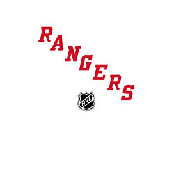 Свитшот хлопковый мужской New York Rangers NHL, цвет: белый — фото 2