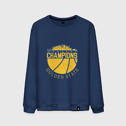 Свитшот хлопковый мужской Golden State Champs, цвет: тёмно-синий