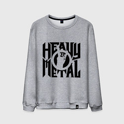 Мужской свитшот Heavy metal