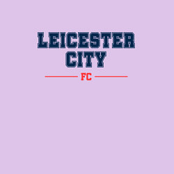 Свитшот хлопковый мужской Leicester City FC Classic, цвет: лаванда — фото 2