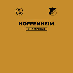 Свитшот хлопковый мужской Hoffenheim Униформа Чемпионов, цвет: горчичный — фото 2